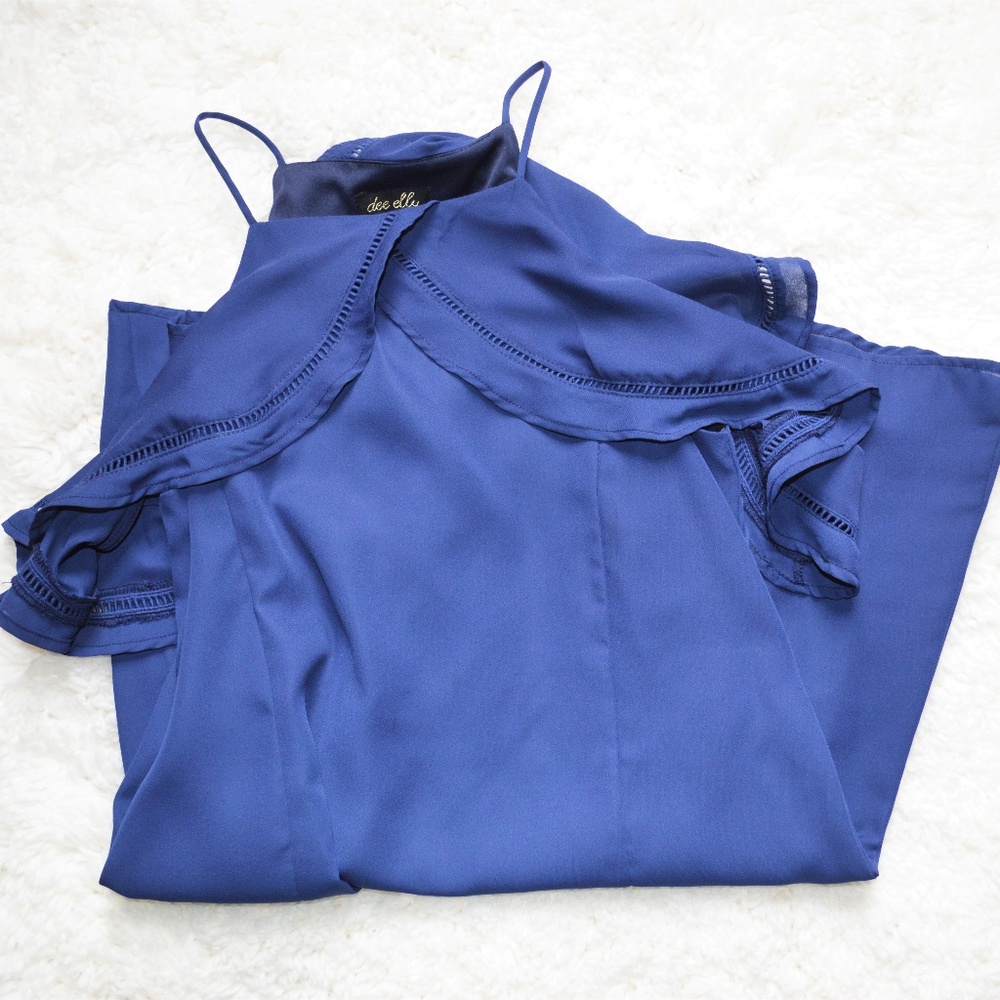 dee elle Royal Blue Dress